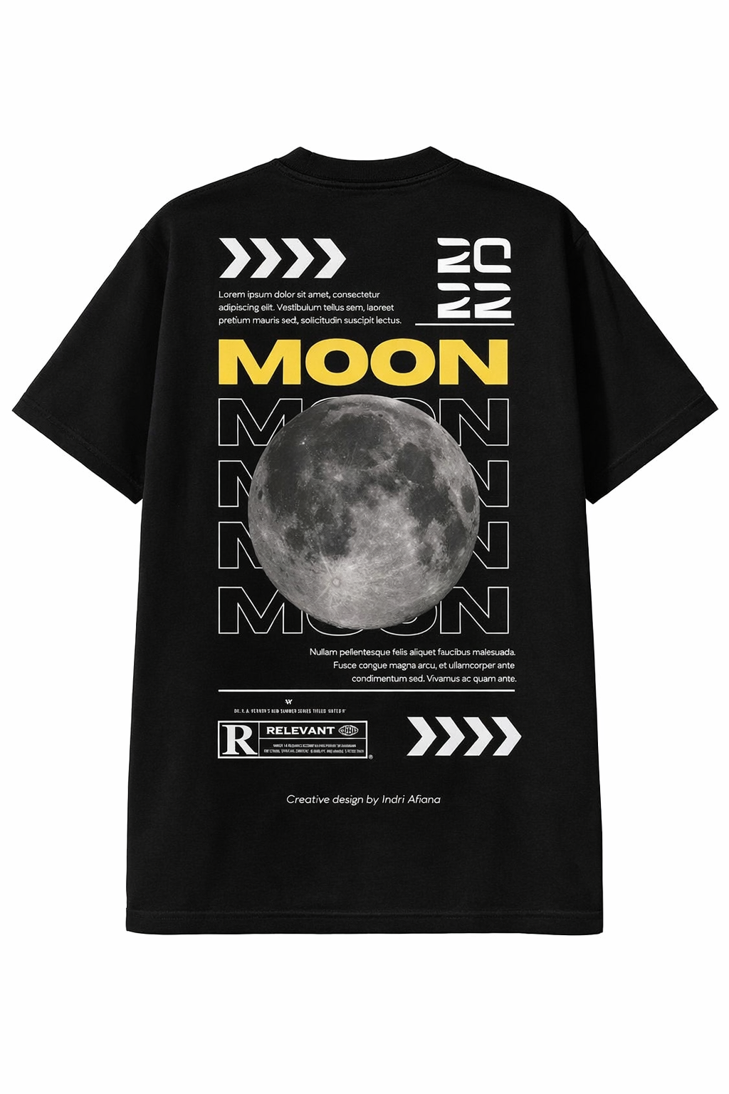 Moon Minimal Graphic T-Shirt – Clean Streetwear Essential Tee