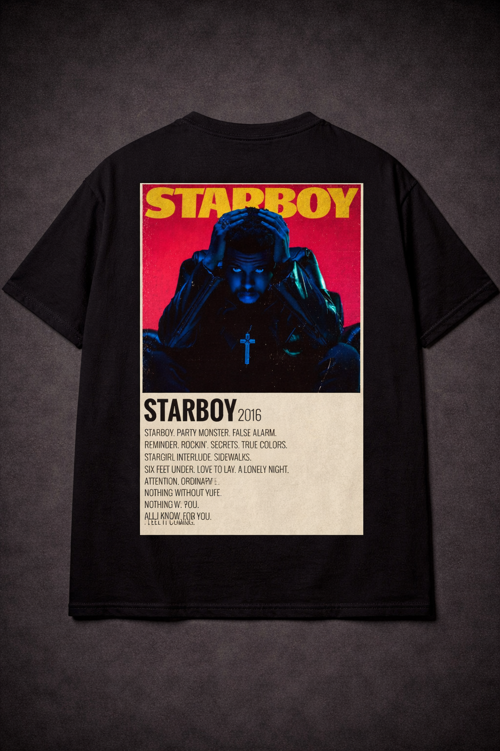 Midnight Star Graphic T-Shirt – Retro Music Poster Streetwear