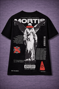 Mortis Dark Angel Graphic T-Shirt – Gothic Streetwear Oversized Tee