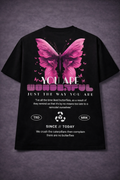 Butterfly Motivation Graphic T-Shirt – “You Are Wonderful” Streetwear Tee for Men